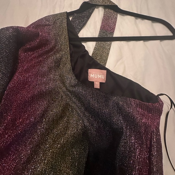 Show me your mumu rainbow tie dress size small - Picture 2 of 2